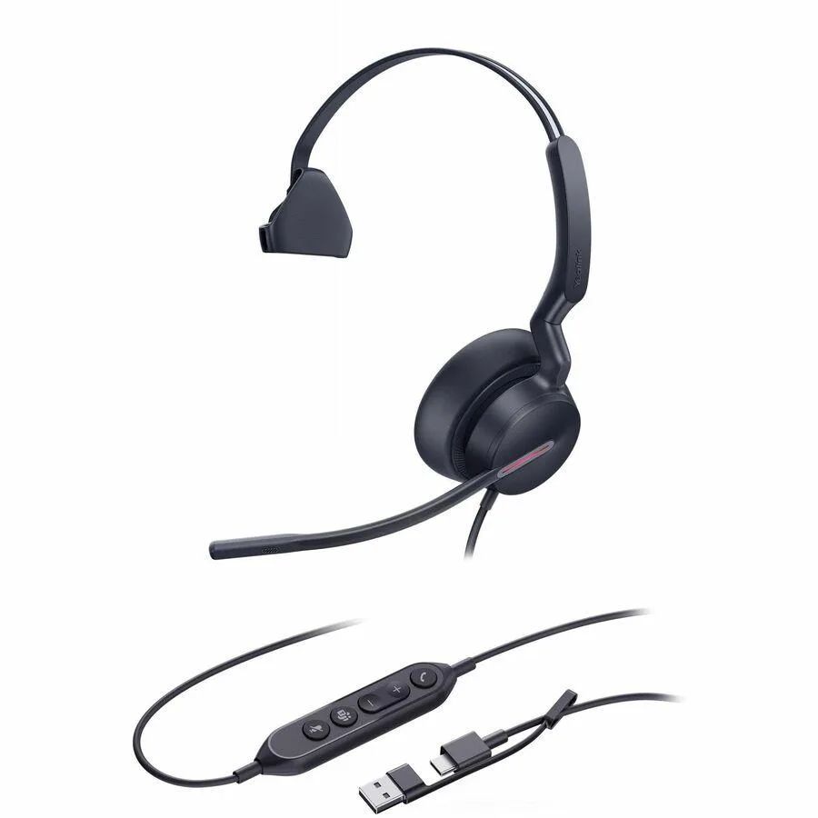 Yealink Network Technology Co., Ltd Yealink UH46 Mono MS USB C A headset — product photo