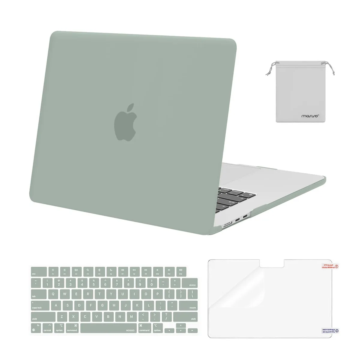 Mosiso Mosiso 2 in 1 Accessory MacBook Air 15 inch Antique Green — product photo