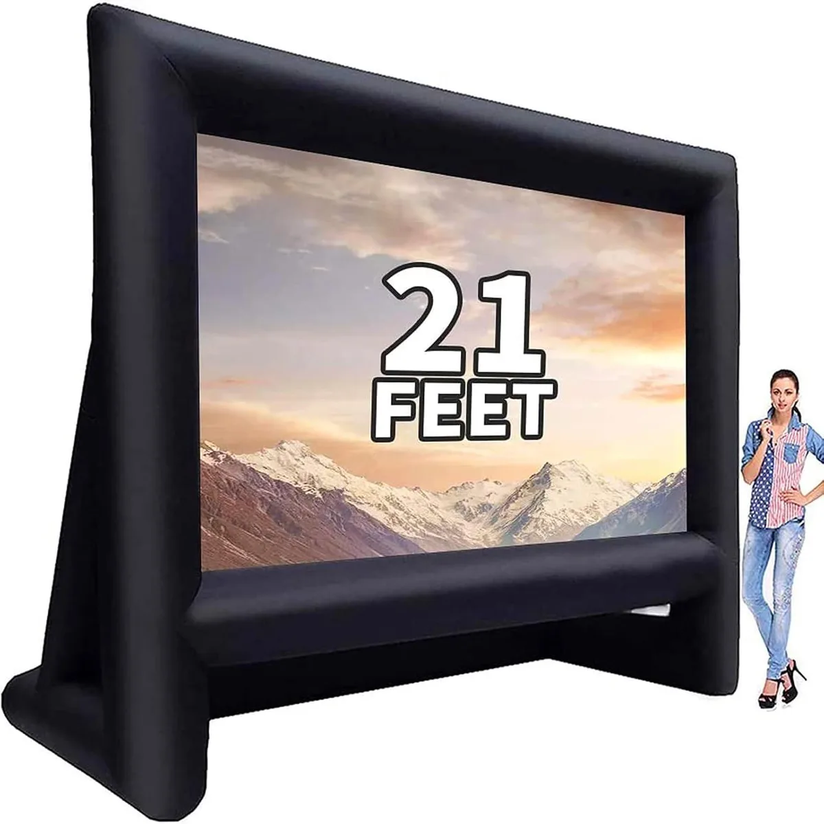 PISKEKAT PISKEKAT 21 feet Inflatable Projector Screen office equipment — product photo