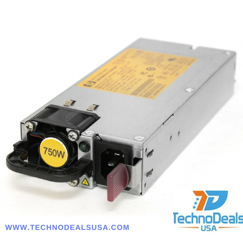 HP HP 512327-B21 Common Slot High Efficiency 750W server power supply — product photo