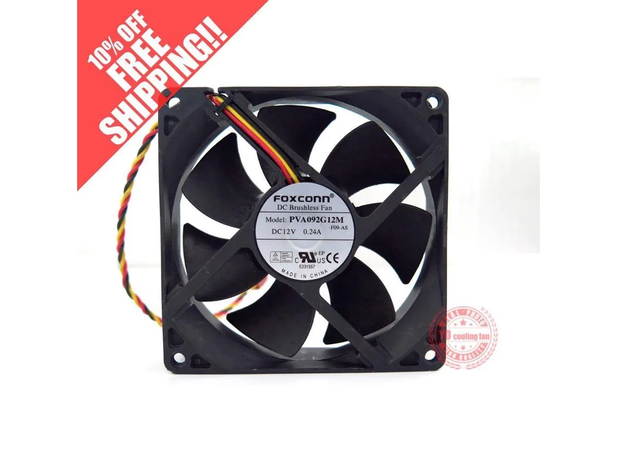 Fans Fans 9025 92mm 12V .24A case fan — product photo