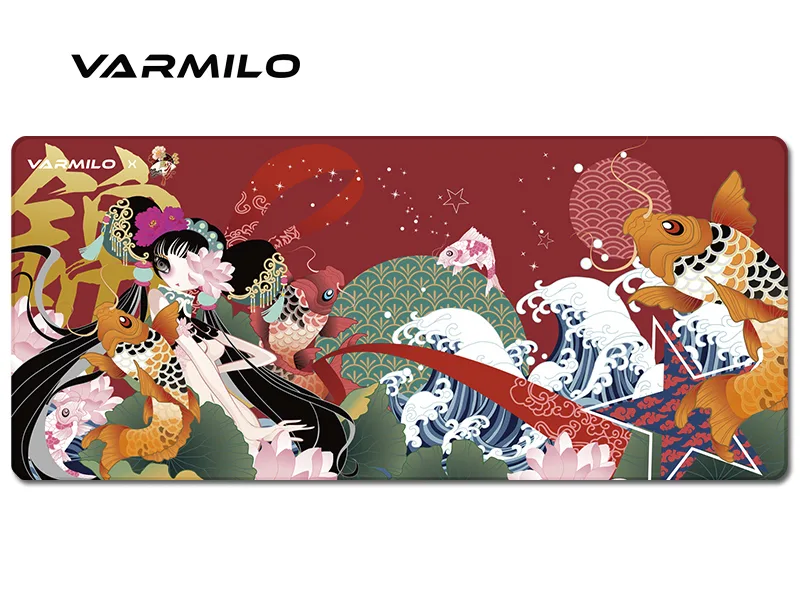 Varmilo Varmilo National Beauty Beijing Opera Desk Pad 35.4 x 15.7 in Brown — product photo
