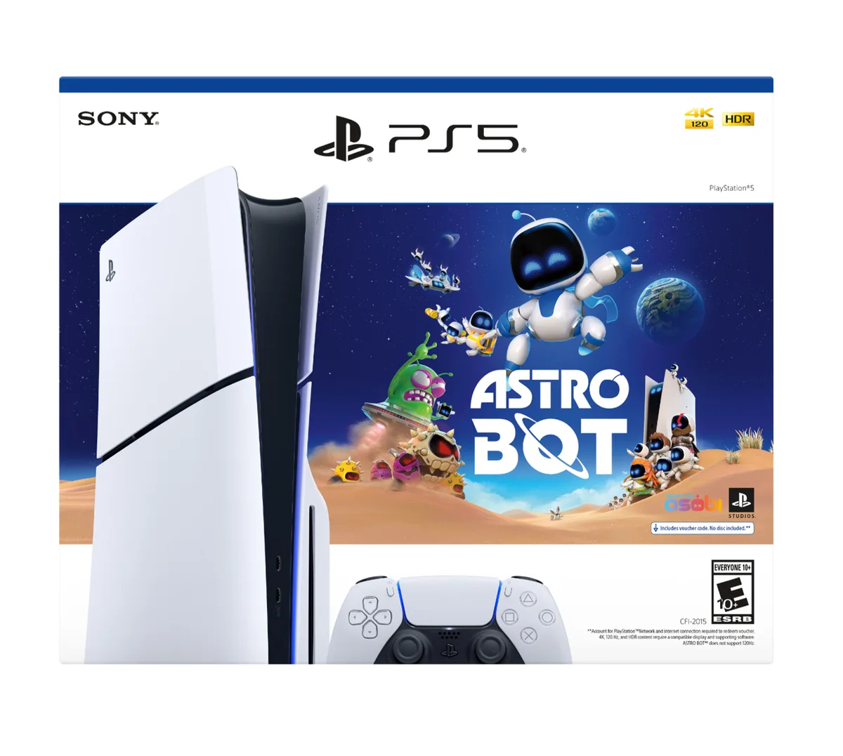PlayStation PlayStation 1000044175 PS5 system Disc Console ASTRO BOT Bundle 1TB — product photo