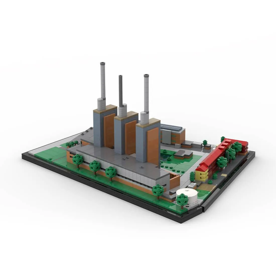 ZITIANYOUBUILD ZITIANYOUBUILD MOC-176185 Germany Linden Thermal Power Station Hannover Landmark 1544PCS — product photo