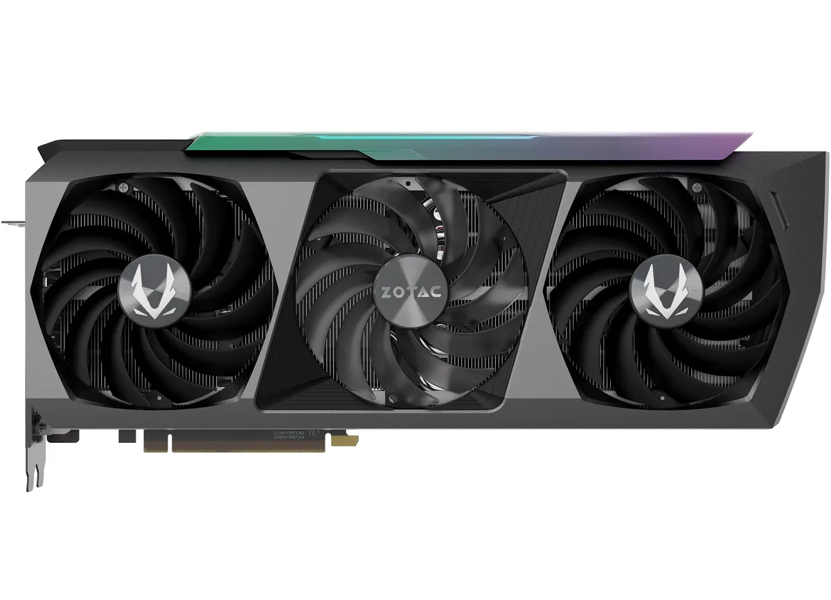 ZOTAC ZOTAC AMP Extreme Holo GeForce RTX 3070 Ti ZT-A30710B-10P graphics card — product photo