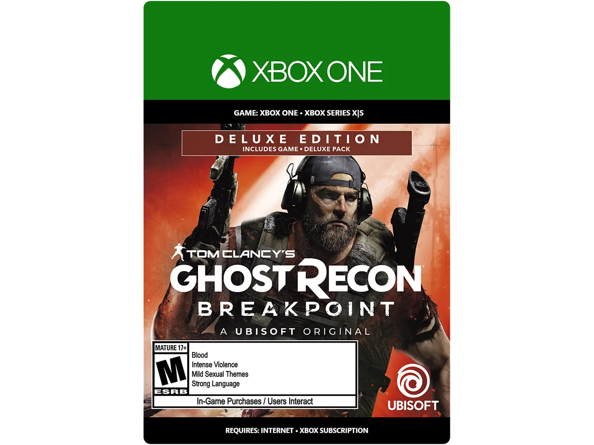 Ubisoft Ubisoft G3Q-01270 Tom Clancy's Ghost Recon Breakpoint Deluxe Edition downloadable game — product photo