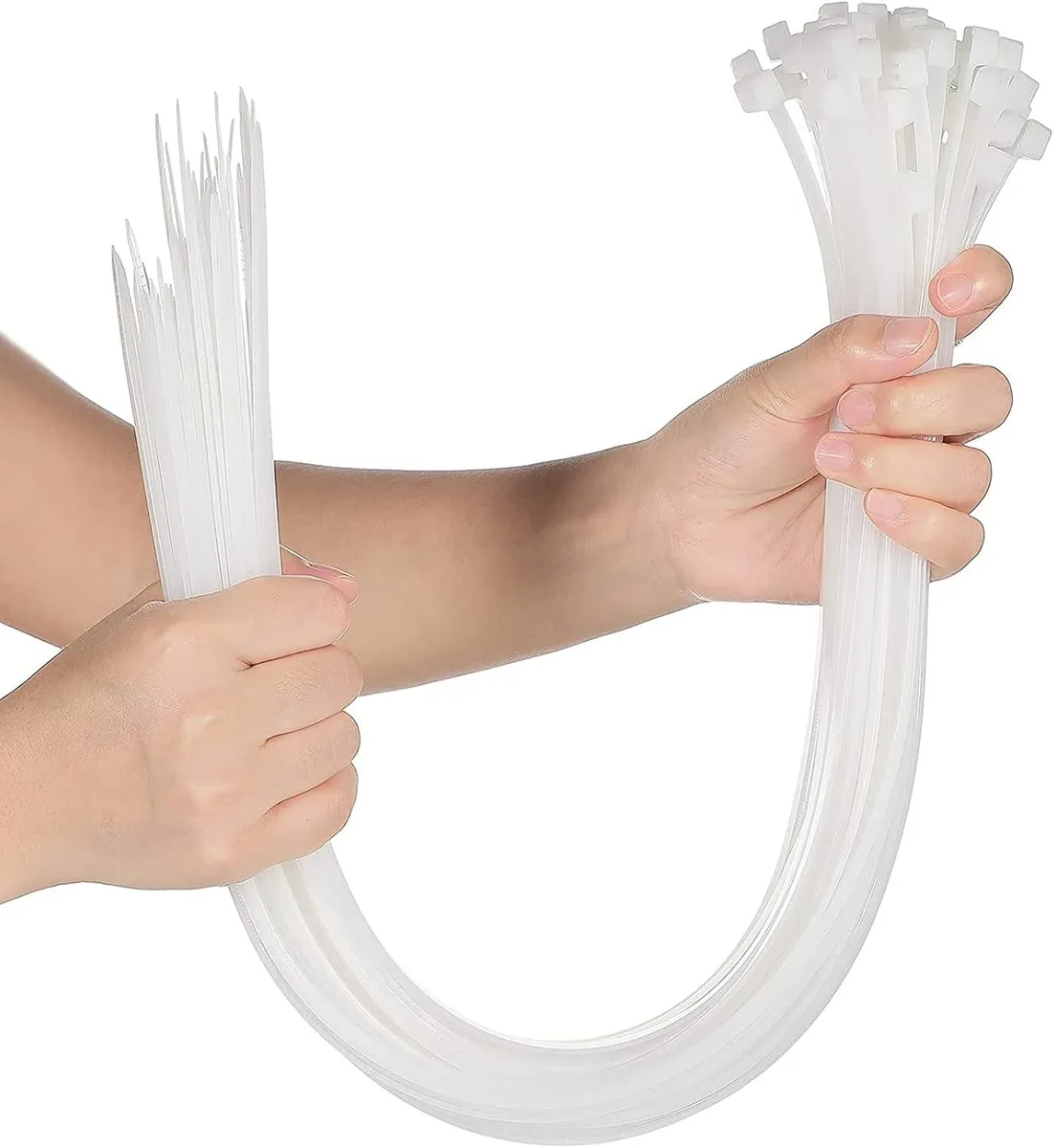 Ennovor Ennovor 50 Pcs 36 Inch White Cable Ties accessory — product photo