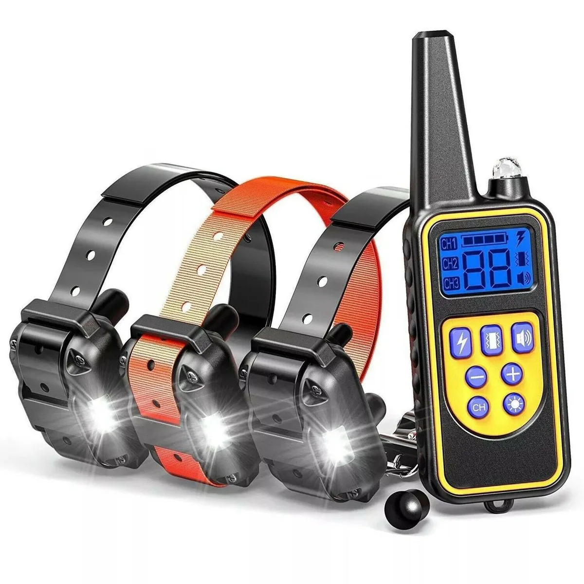 The Perfect Part The Perfect Part 3000 FT Dog Training Collar Set 3-Pack Remote 1000 Yard Waterproof — product photo