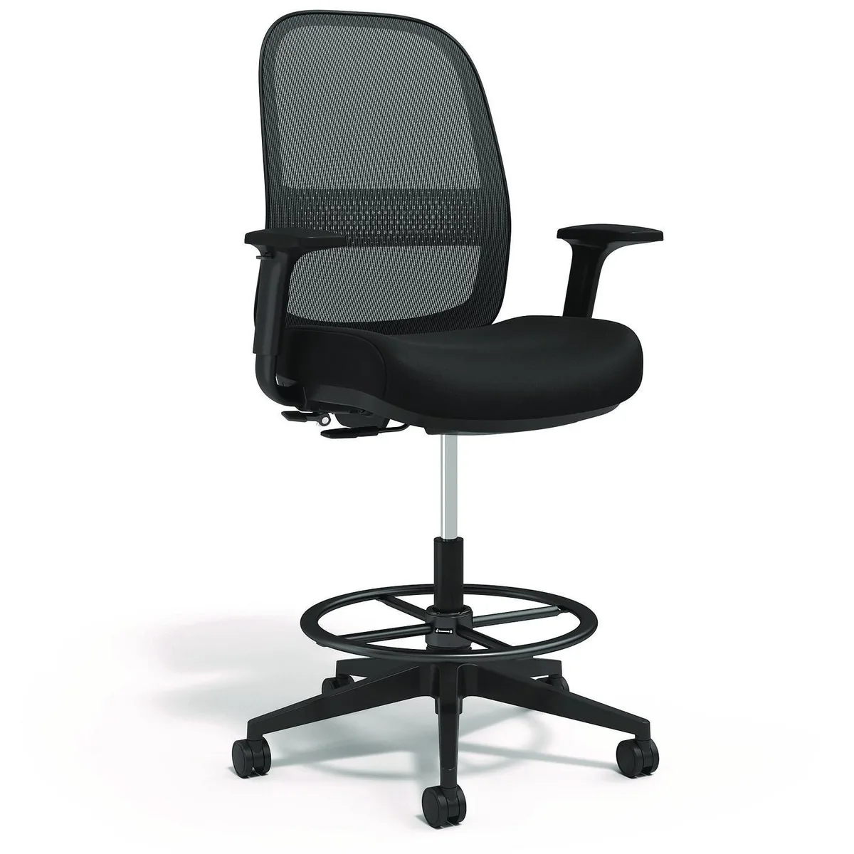 Alera Alera Kempton Task Stool ALEKP46BME17 Black 26.57-33.62" Height 275 lb — product photo