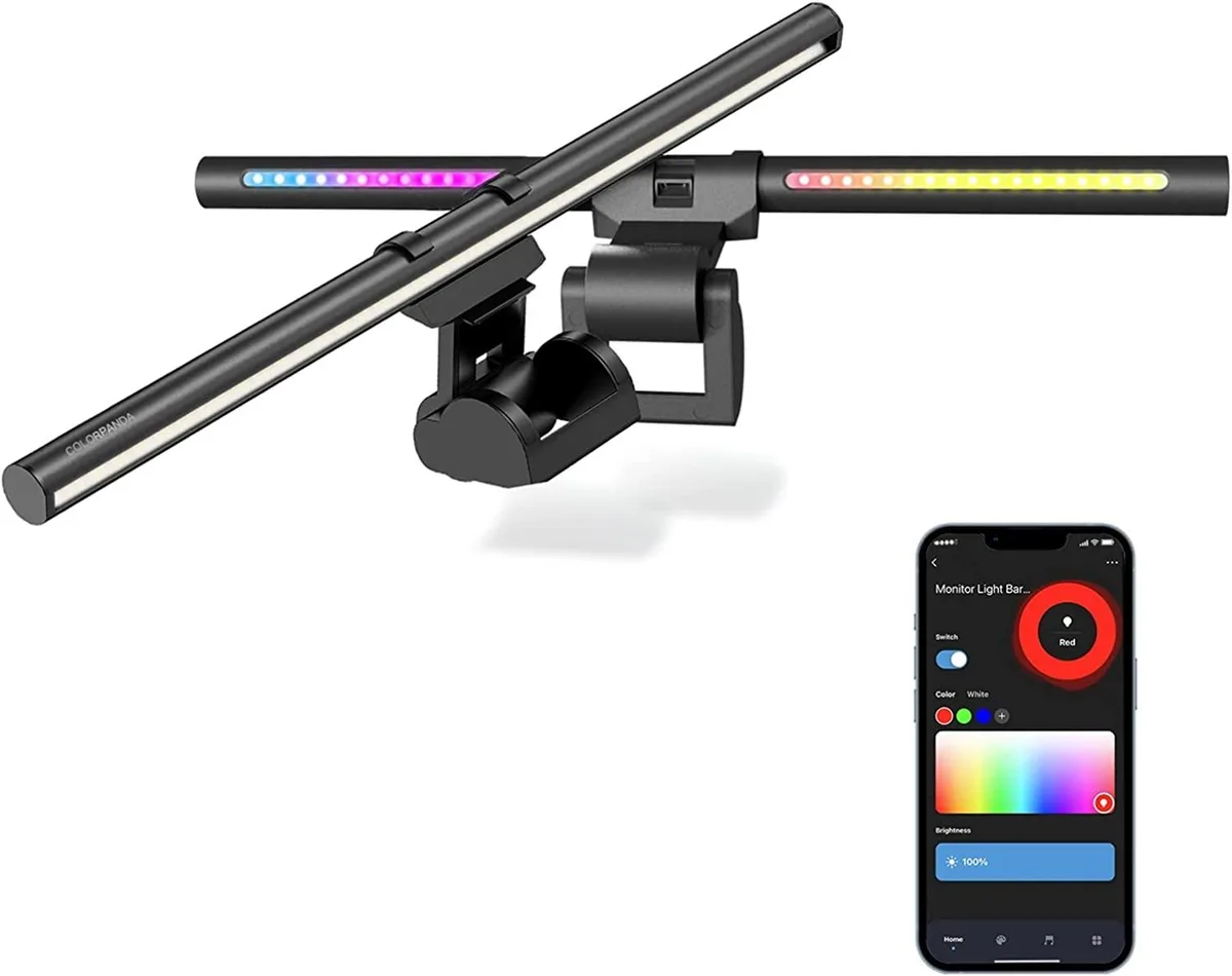 BFKK BFKK Colorpanda RGB Monitor Light Bar Desk Lamp — product photo