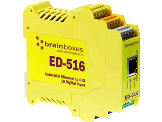 Brainboxes Brainboxes ED-516 device server 16 digital inputs RS485 — product photo