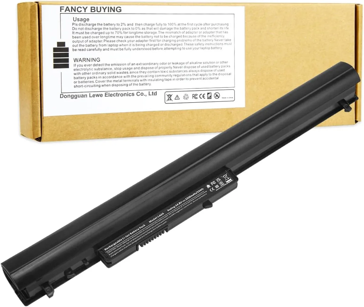PISKEKAT PISKEKAT Laptop Battery for HP Spare 776622-001 728460-001 TPN-Q130 14-Y 15-F — product photo