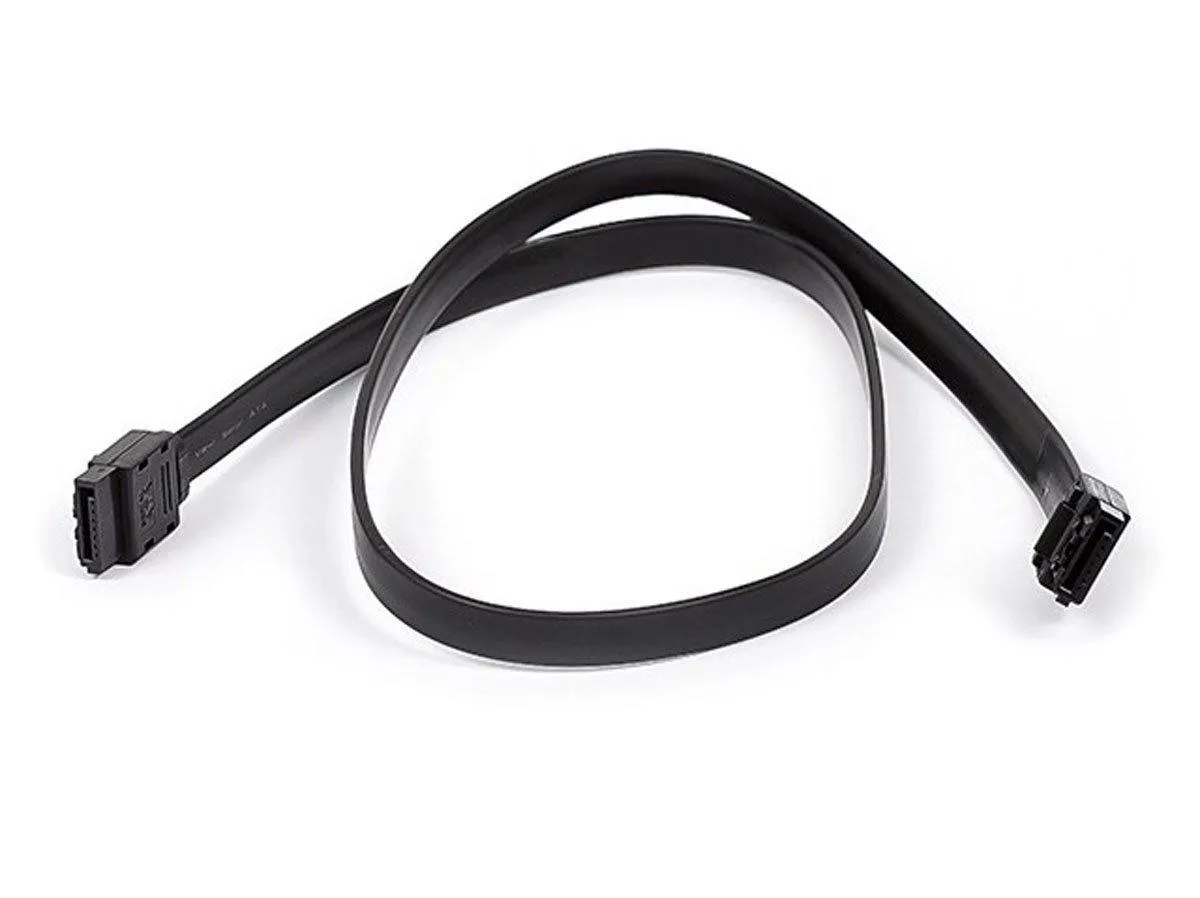 Monoprice Inc. Monoprice Inc. 108779 SATA 6Gbps 24-Inch Cable with Locking Latch Black — product photo