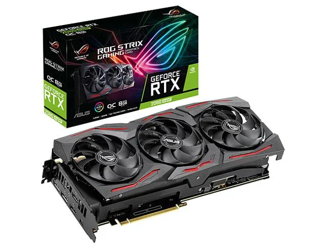 ASUS ASUS ROG-STRIX-RTX2080S-O8G-GAMING graphics card — product photo