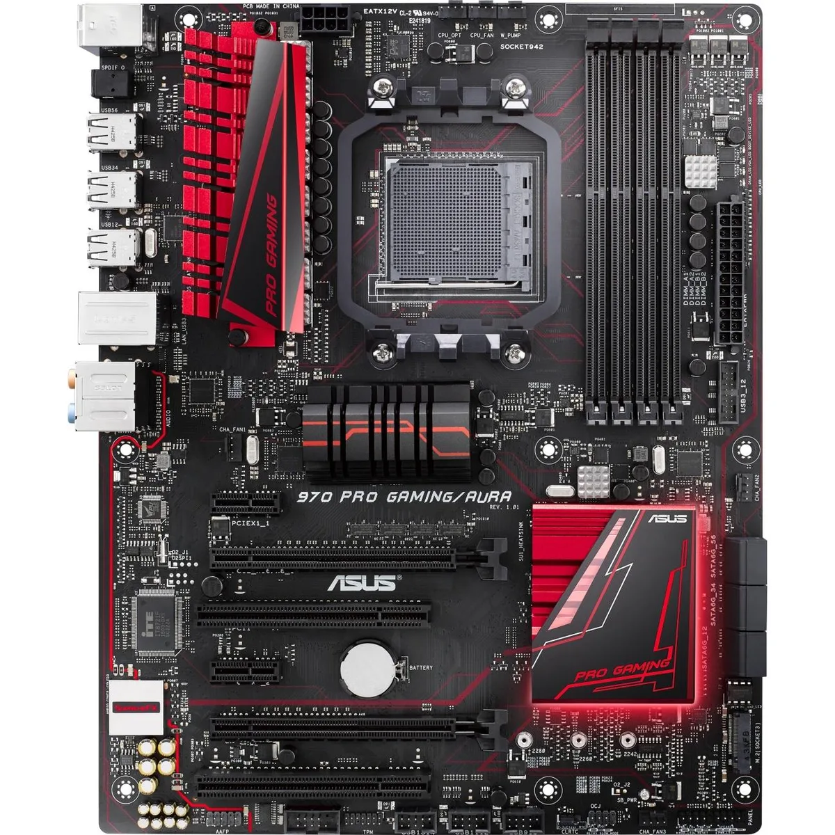 ASUS ASUS 970 PRO GAMING/AURA Desktop AMD 970 Chipset Motherboard — product photo