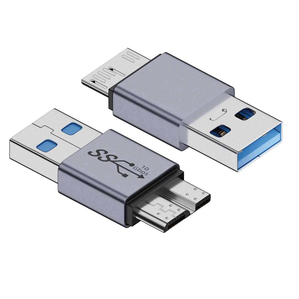 Vszerda Vszerda USB-C 3.1 Type A Male to Micro USB 3.0 Male Data Adapter 10Gbps — product photo