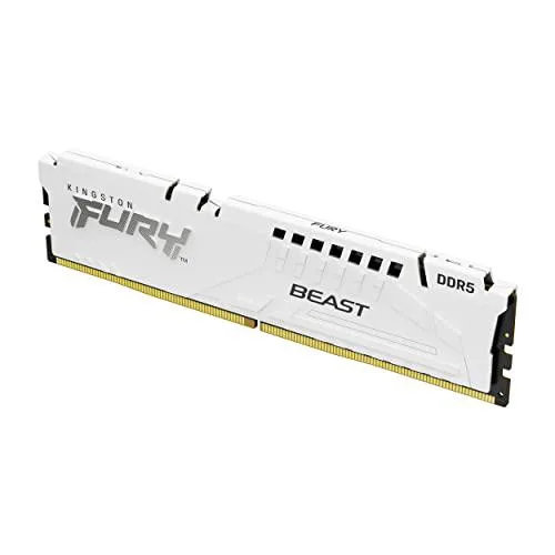 Kingston Technology Corp. Kingston Technology Corp. 16 GB DDR5 5600 MT/s CL36 SO-DIMM Fury Beast White EXPO — product photo