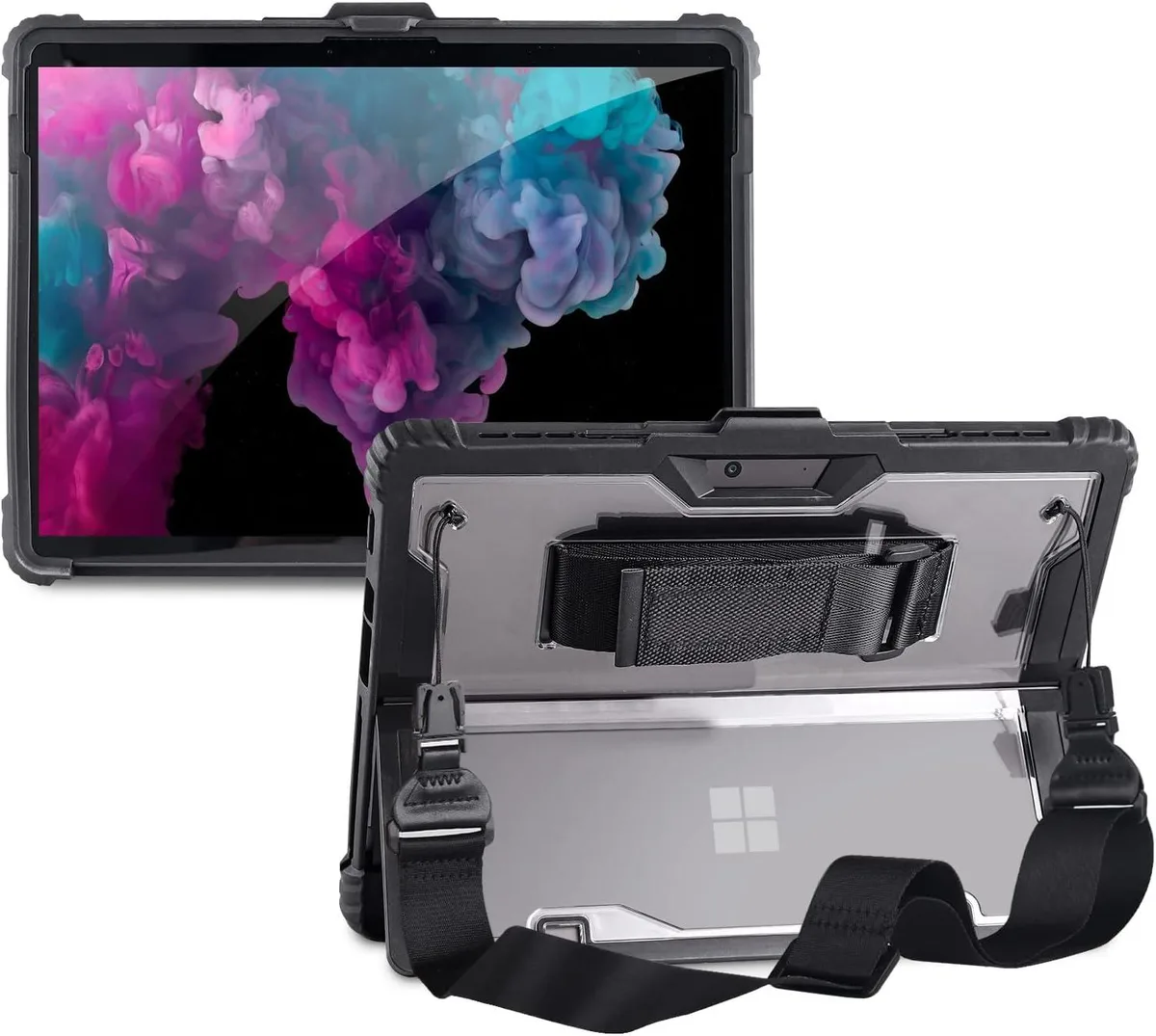 BONAEVER BONAEVER Shockproof Case for Surface Pro 8 13 inch 2021 Black — product photo