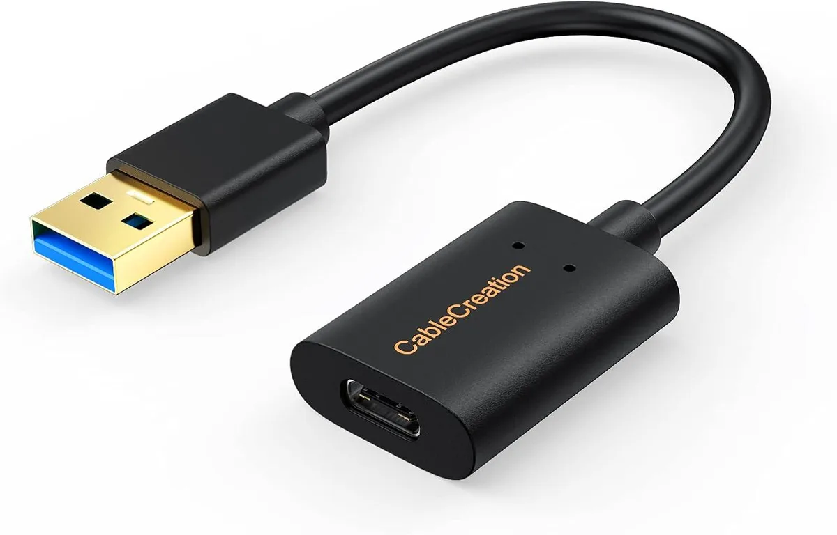 CableCreation CableCreation USB 3.1 Type-C Female to USB-A Male Adapter 5Gbps — product photo