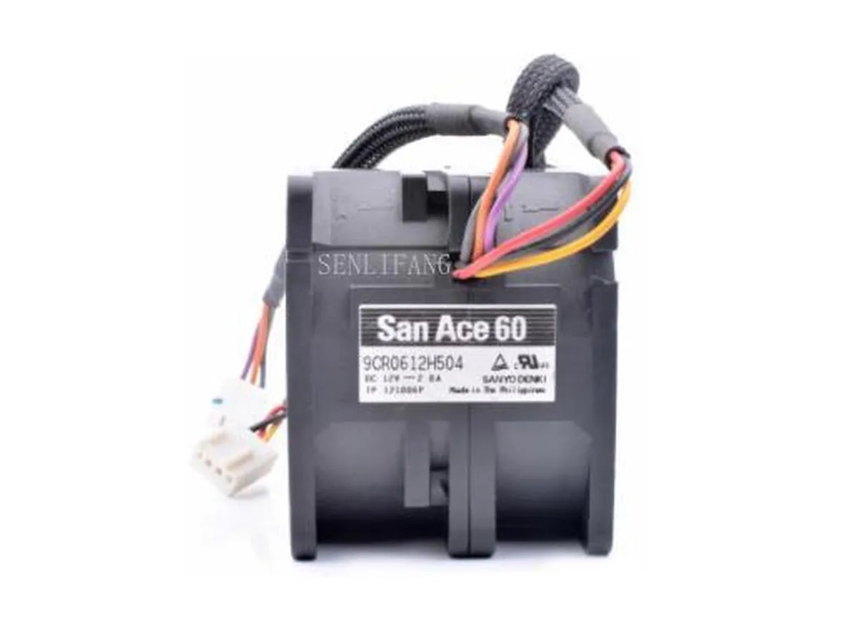 Fans Fans 9CR0612H504 60x60x50mm 12V 2.0A server dual motor case fan — product photo