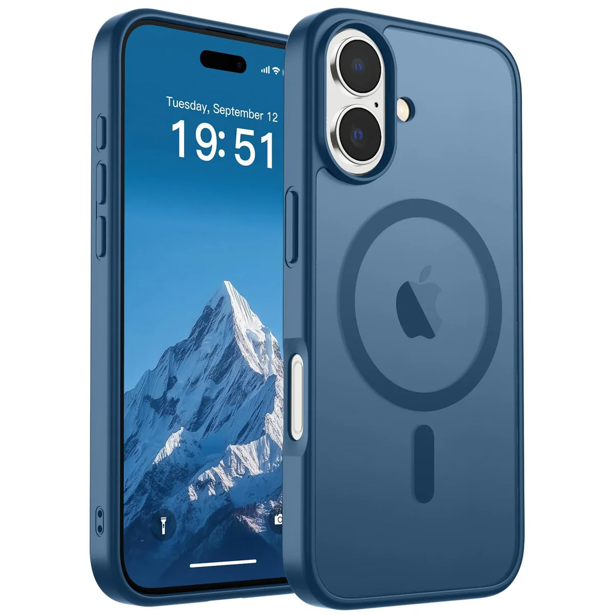 KEHIPI KEHIPI iPhone 17 Case MagSafe Military Drop 10ft Deep Blue Model 81 — product photo