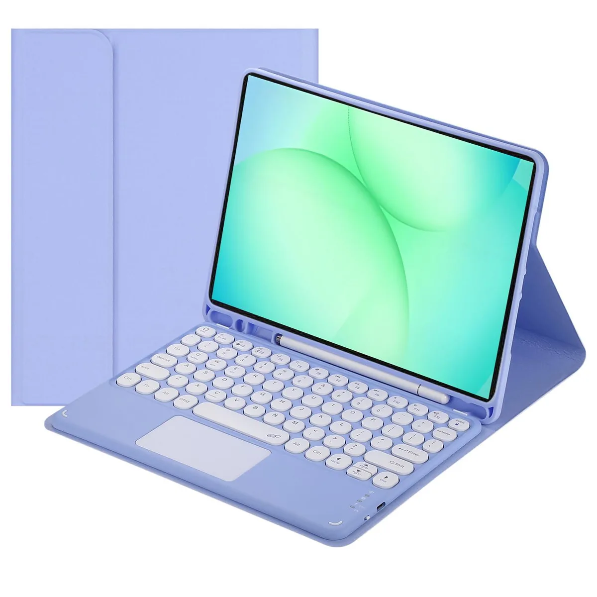 Timoom Timoom Backlit Keyboard Case 11" Galaxy Tab A11+ A9+ Purple — product photo