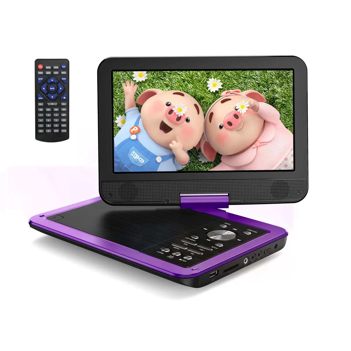  Panasonic YD105P 12.5" Portable DVD Player 10.5" 1024x600 Black — product photo