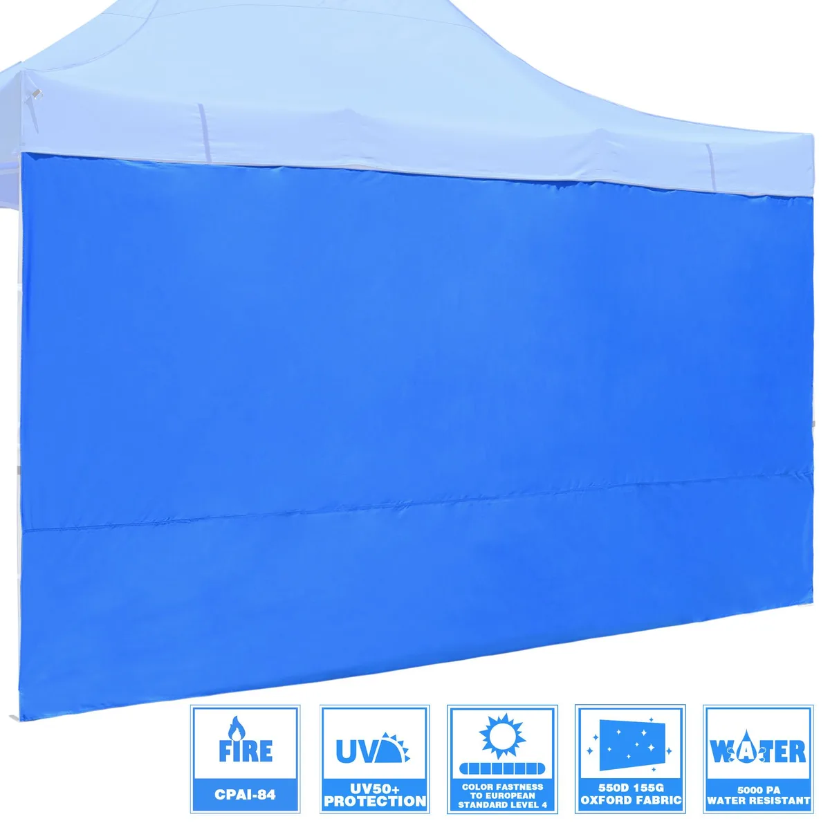 Yescom USA, Inc. Yescom USA, Inc. 15x7 ft Side Wall for 10x15 ft Canopy UV50+ — product photo