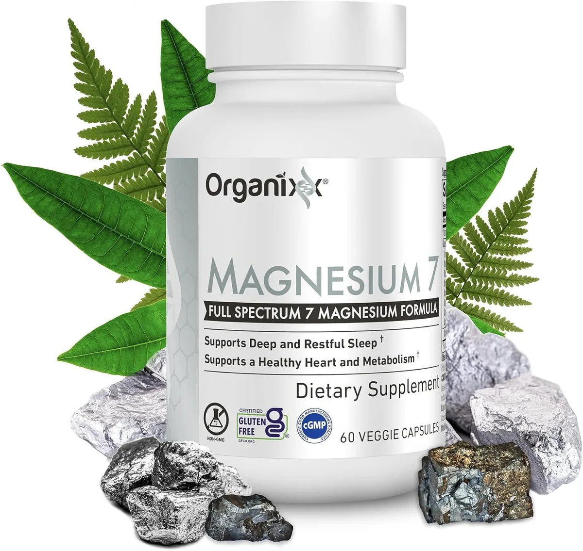 TAURKENAM TAURKENAM Magnesium 7 7-Type Complex 60 Capsules — product photo