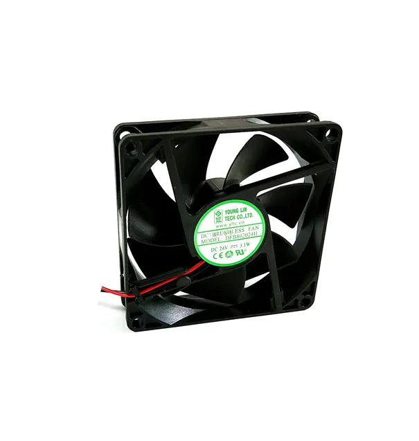 Zyvpee Zyvpee DFB802024H 80x20mm 24V 3.1W 2-pin case fan — product photo