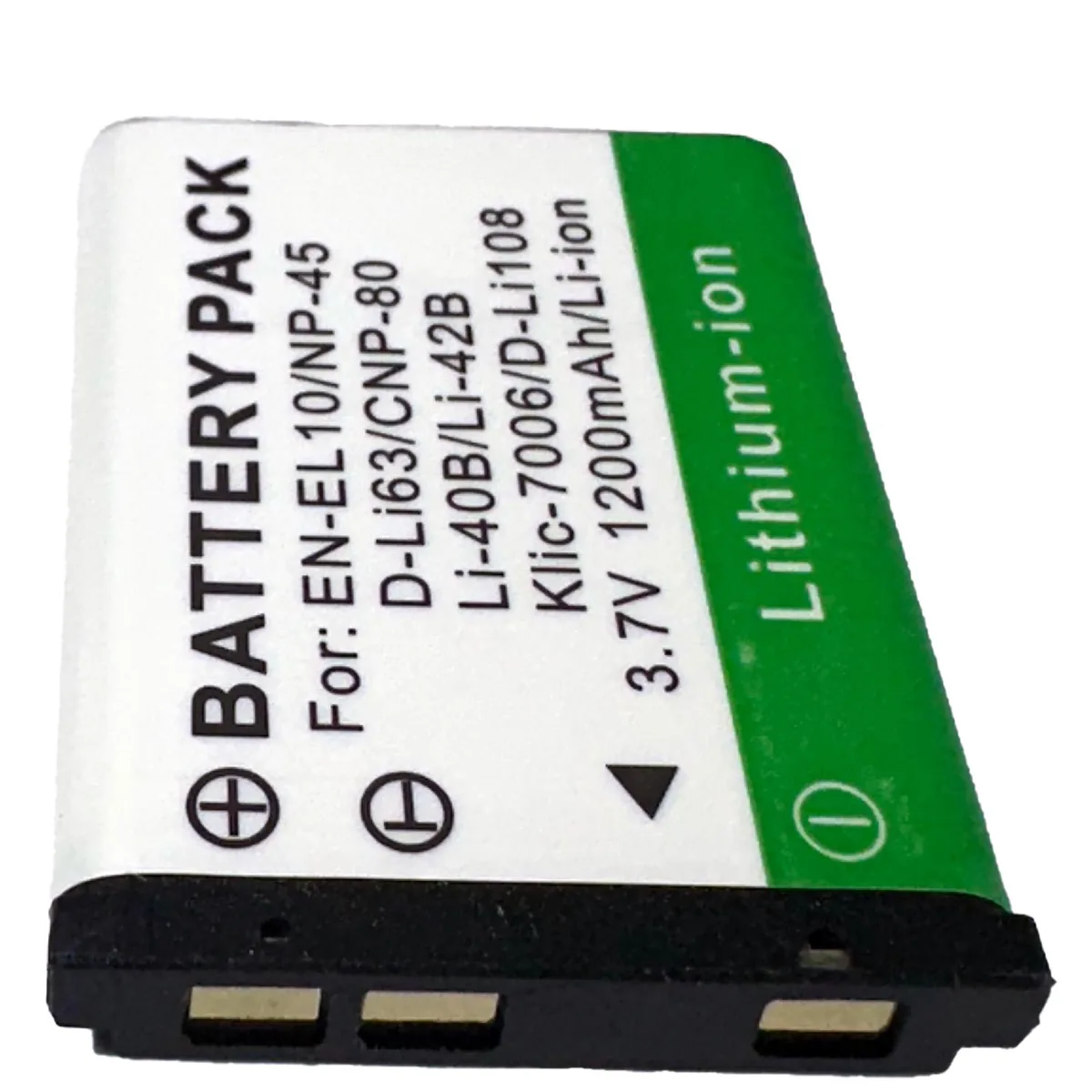 Centenex Electronics Centenex Electronics BAOLYMPSLi40B camera battery 1.2 Ah Li-ion black — product photo