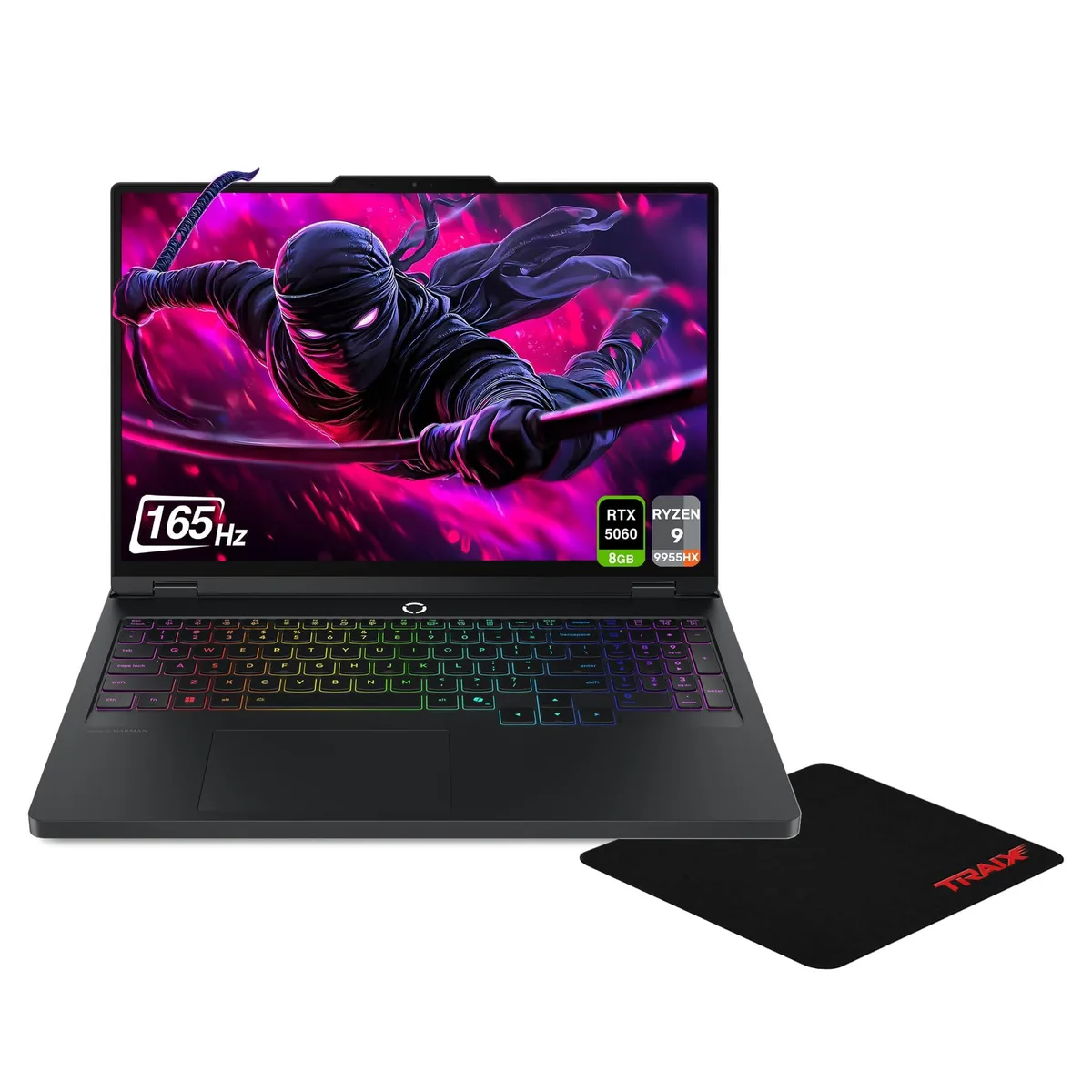 Lenovo Lenovo Legion Pro 5 Gen 10 laptop Ryzen 9 9955HX RTX 5060 16 GB 1 TB 16" WQXGA 165Hz Eclipse Black — product photo