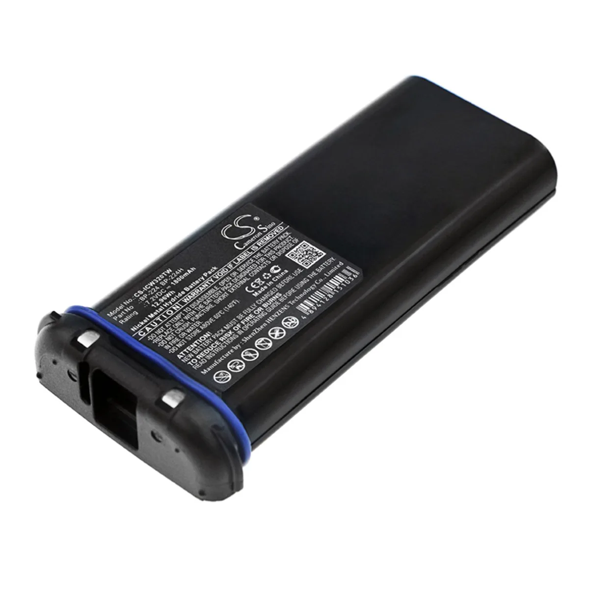 Cameron & Co Cameron & Co DS-CS-ICW320TW two-way radio battery Ni-MH 7.2V 1800mAh 12.96Wh BP-224 BP-224H — product photo