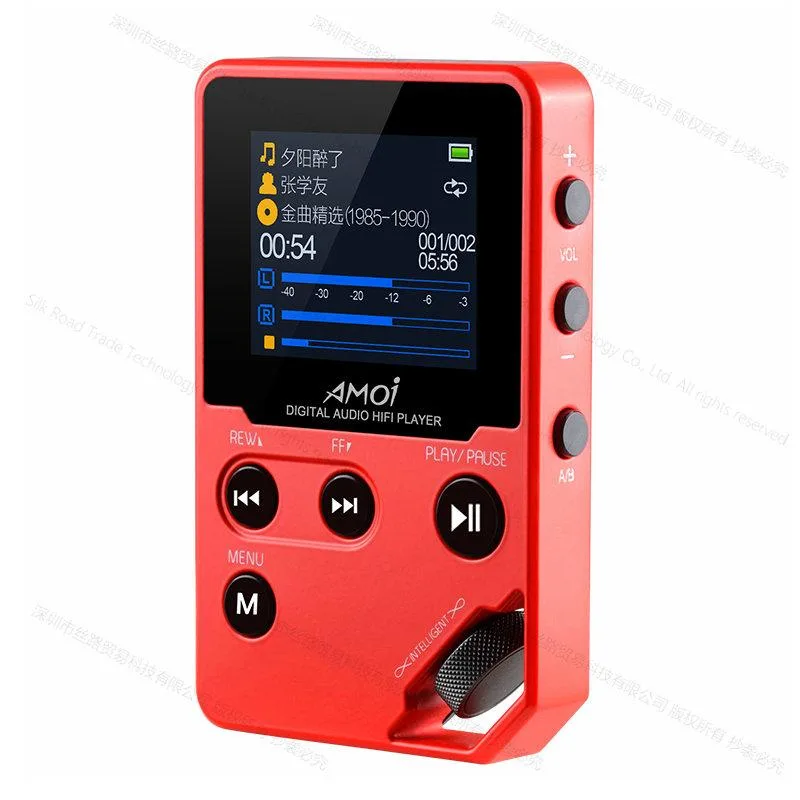 AMOI AMOI C10 MP3 Player Red 8GB 1.5" TFT 60 Hours — product photo