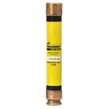 Bussmann Bussmann PVS-R-25 25A 600V AC/DC Cylindrical Solar Fuse — product photo
