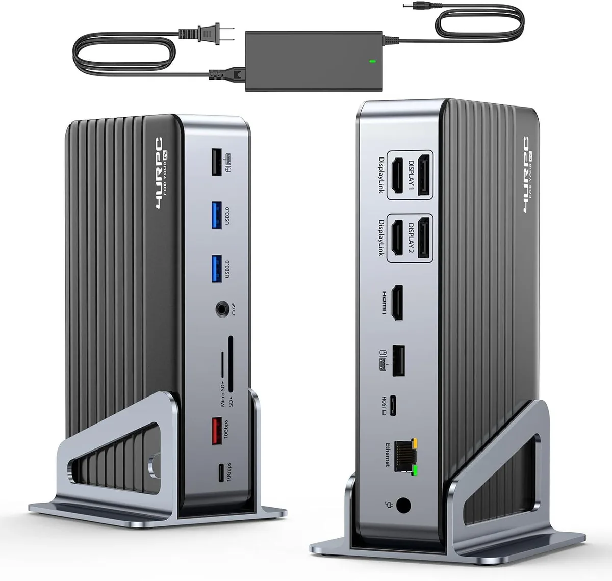 BFKK BFKK 17-in-1 DisplayLink Docking Station Triple 4K 120W — product photo