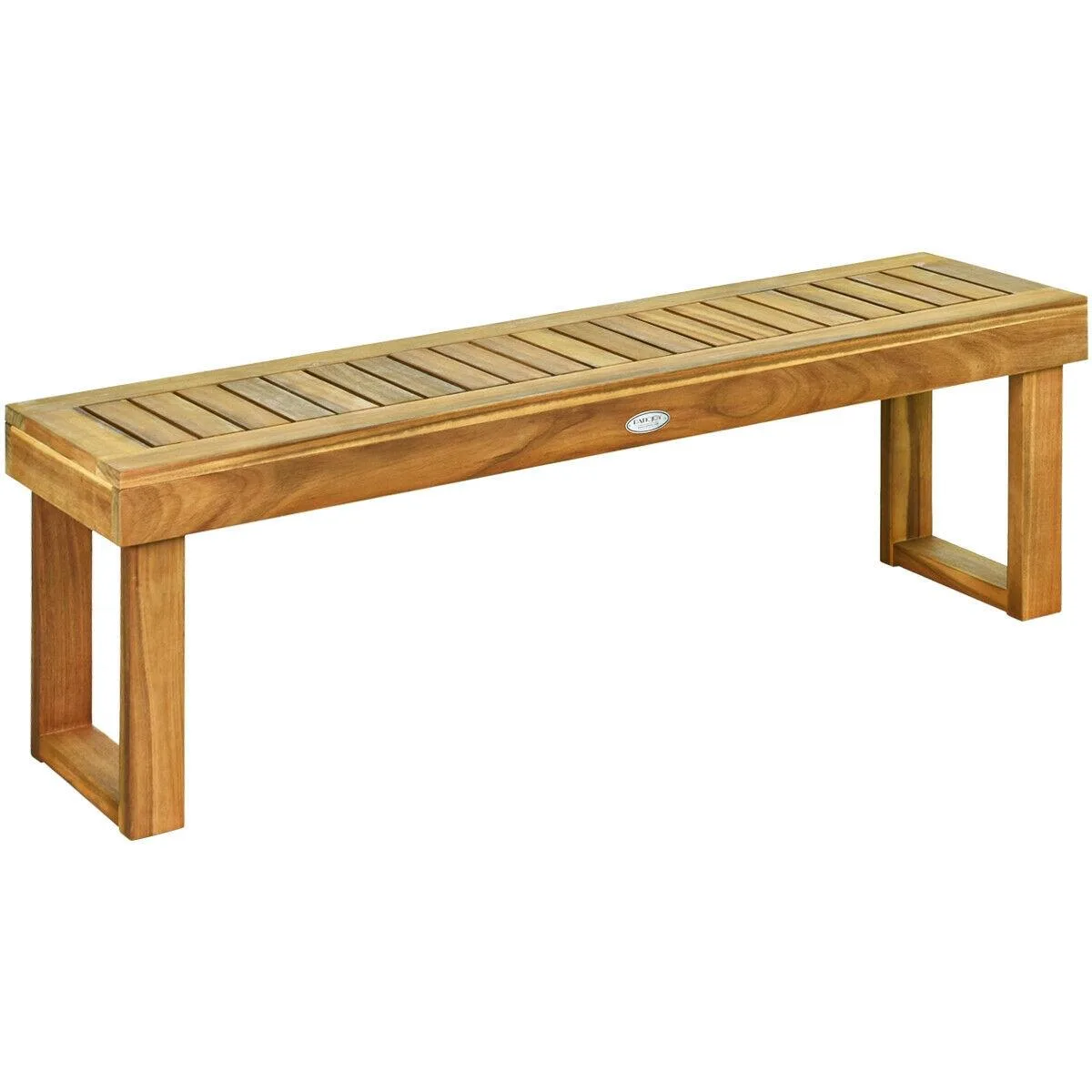 SlickBlue SlickBlue 52 Inch Acacia Wood Dining Bench Teak — product photo