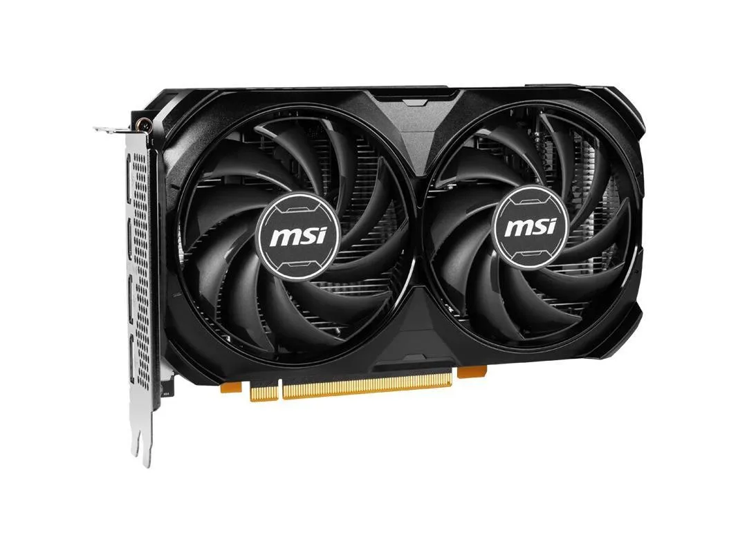 MSI MSI GeForce RTX 4060 VENTUS 2X BLACK 8G OC graphics card — product photo