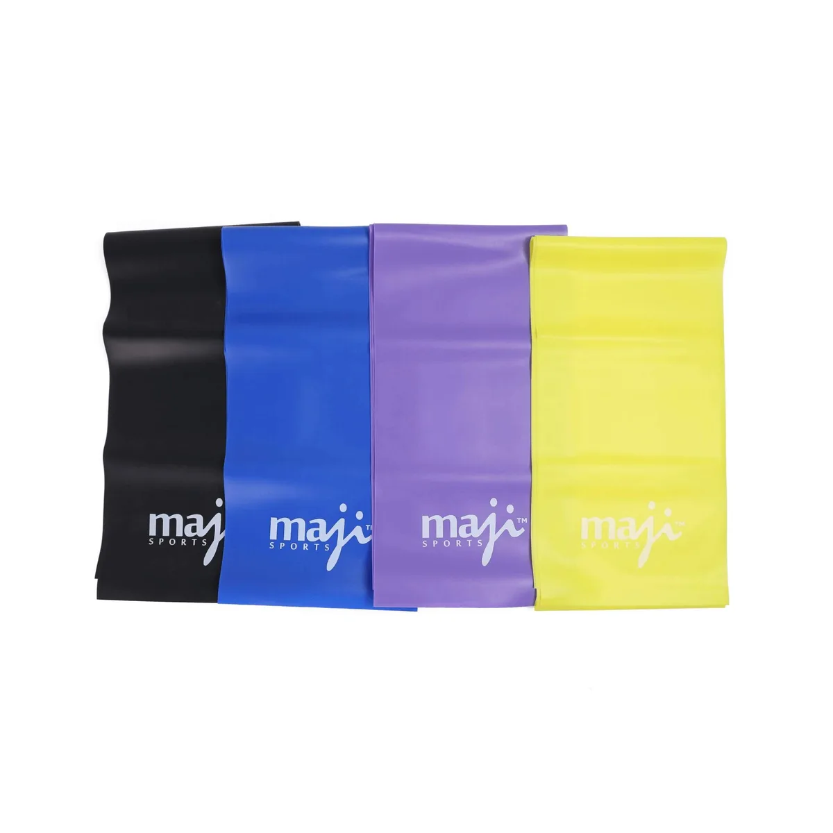 Maji Sports Maji Sports Resistance Bands 4 Pack 10 15 25 30 lbs — product photo