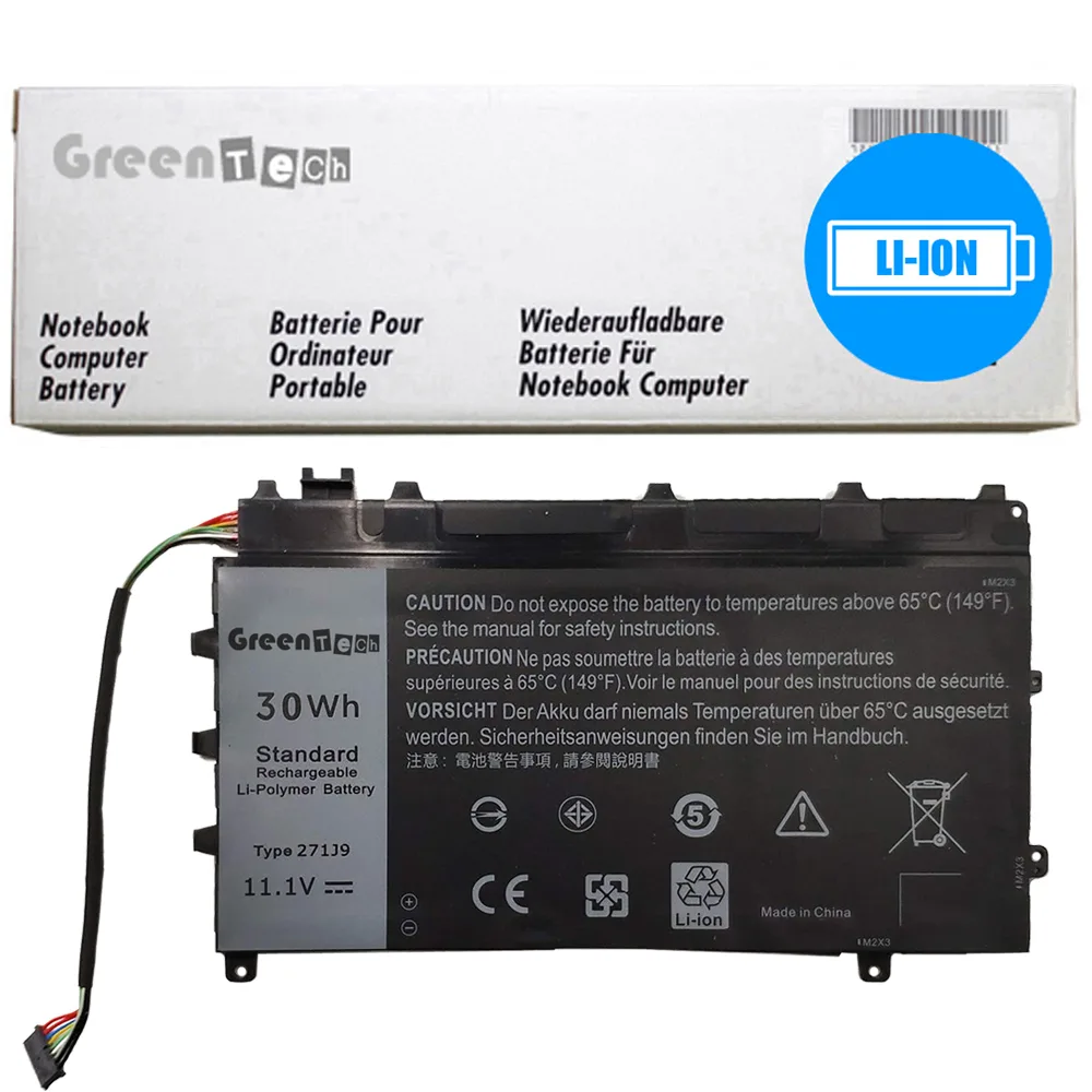 NShi NShi 271J9 laptop battery for Dell Latitude 7350 11.1V 30WHR — product photo