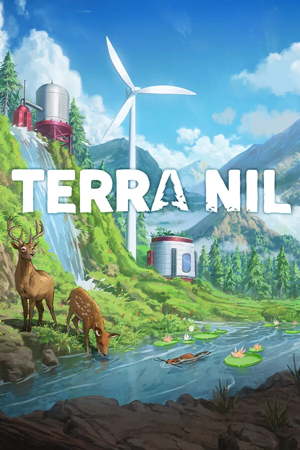Digital game code card for Terra Nil strategy game on PC Steam
