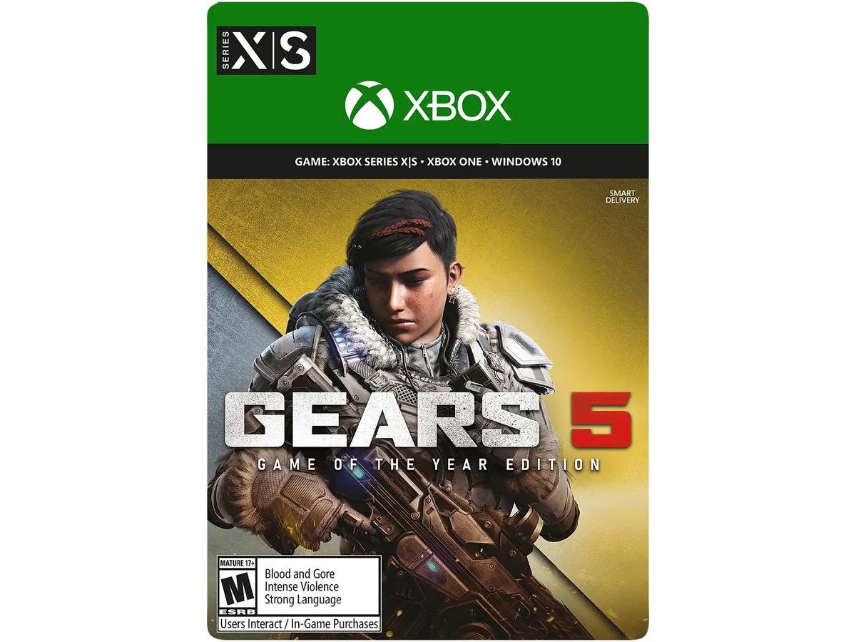 Microsoft Microsoft G7Q-00120 Gears of War 5 Game of the Year Edition downloadable game — product photo