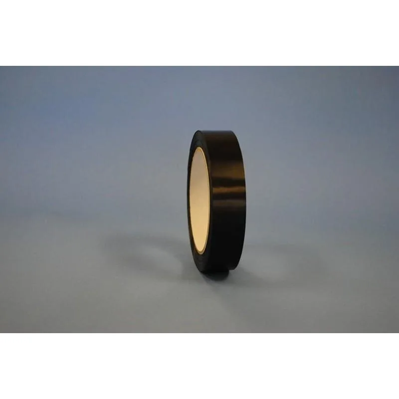 Decker Tape Products, Inc. Decker Tape Products, Inc. Black Tensilized Polypropylene Tape 1/4" x 60 Yd 145 lbs/in Case of 288 Rolls — product photo