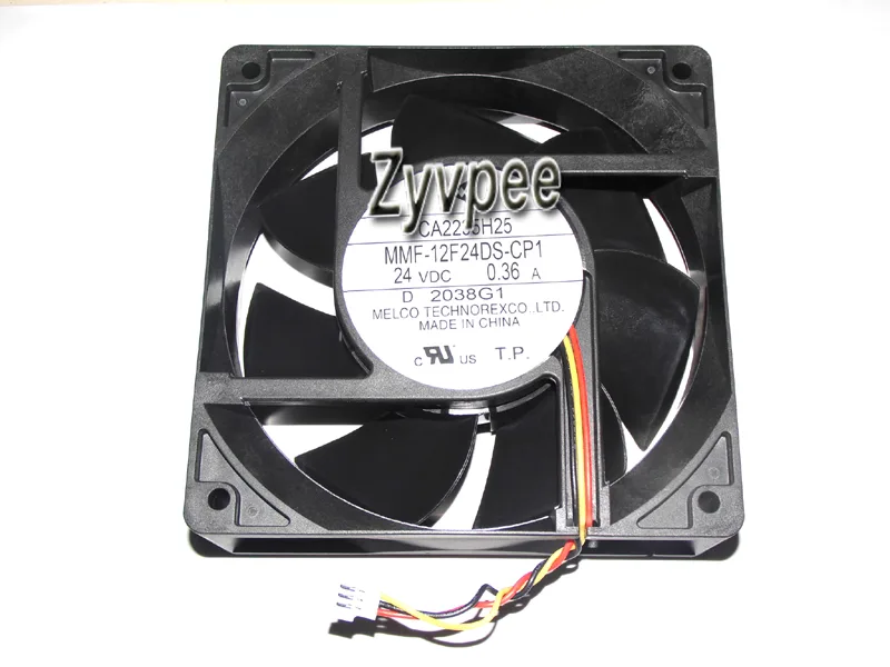 Zyvpee Zyvpee MMF-12F24DS-CP1 120mm 24V 0.36A 3-pin case fan — product photo