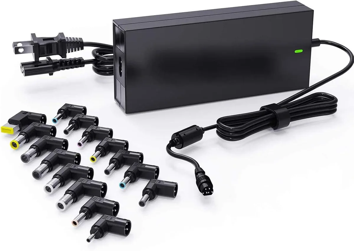 myVolts myVolts 90W Universal Laptop Charger 15-20V 15 Tips — product photo