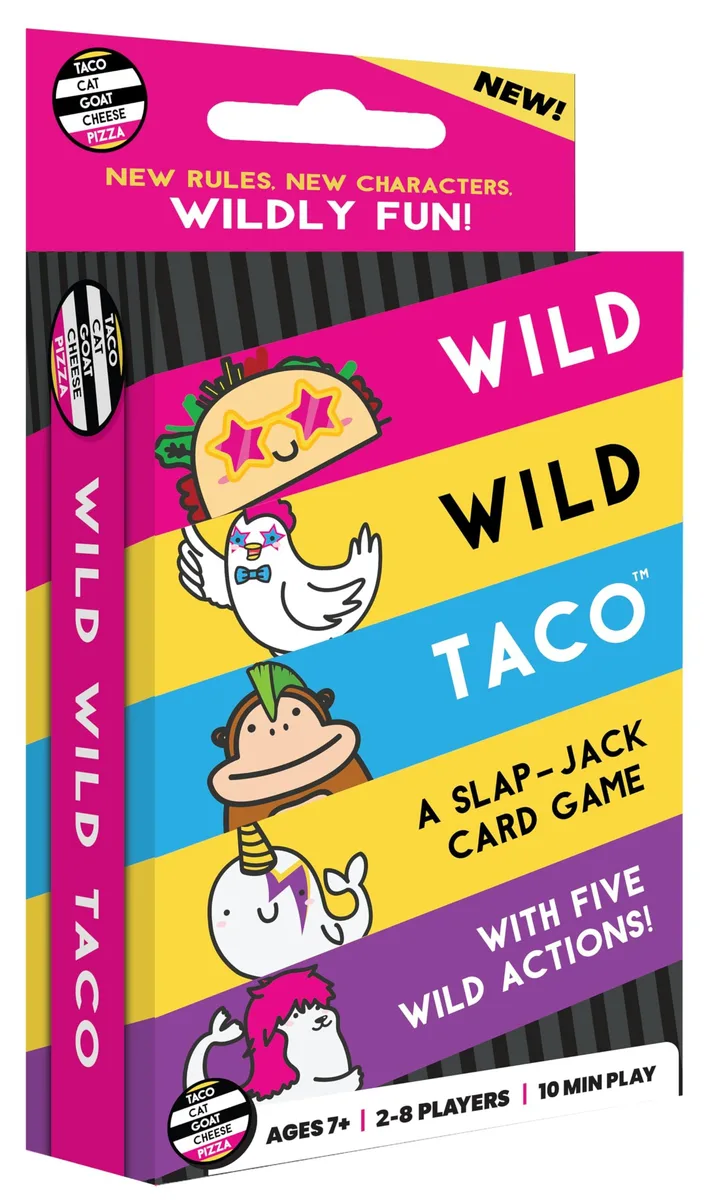  Worry Free Gadgets Wild Wild Taco Card Game 6265 — product photo