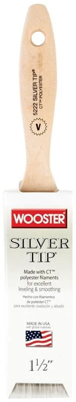 Wooster Brush Company Wooster Brush Company 5222 1-1/2" Varnish Paint Brush — product photo