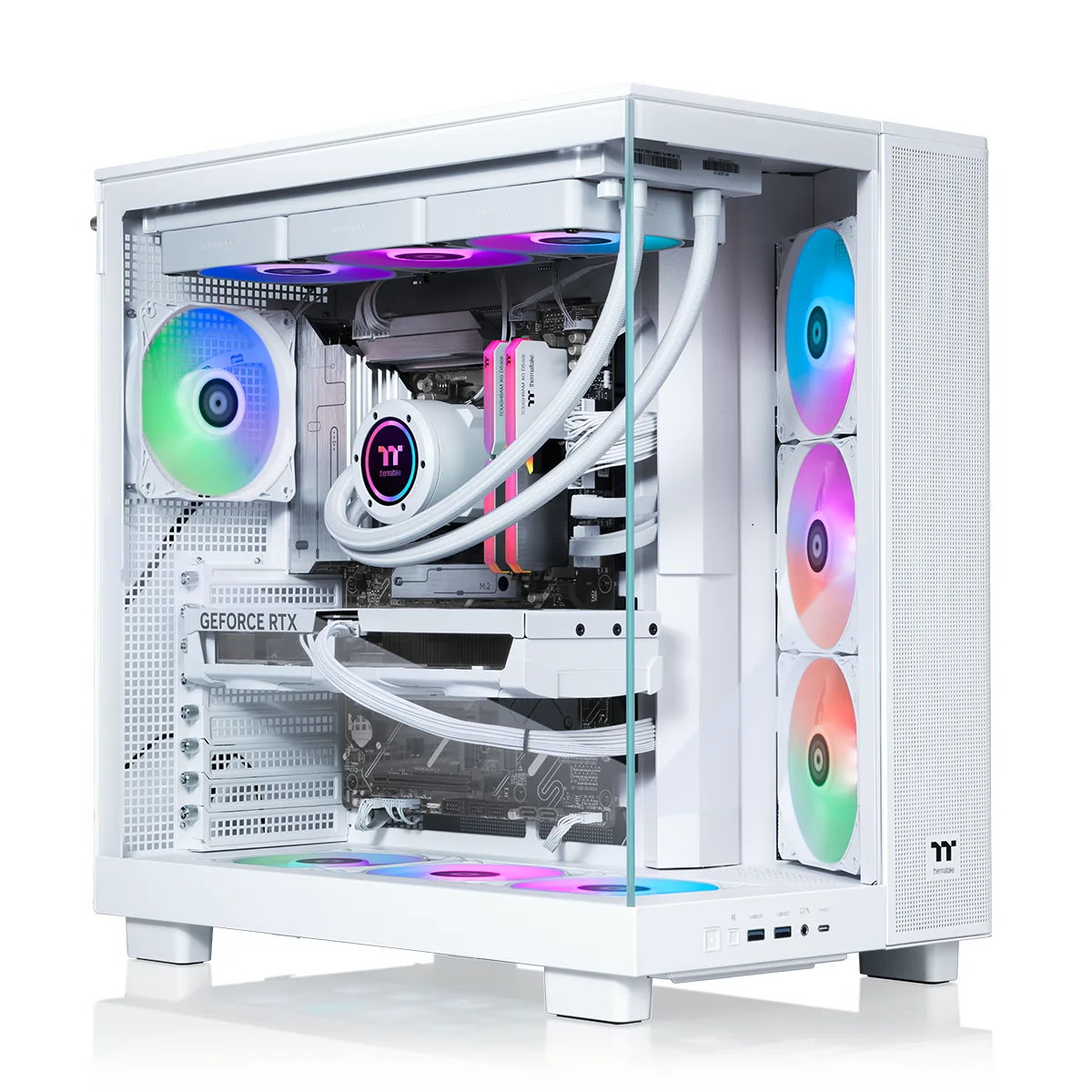 Thermaltake Thermaltake VXLS-X87S-590-LCS gaming PC Ryzen 9 9950X3D RTX 5090 32GB DDR5 2TB SSD — product photo