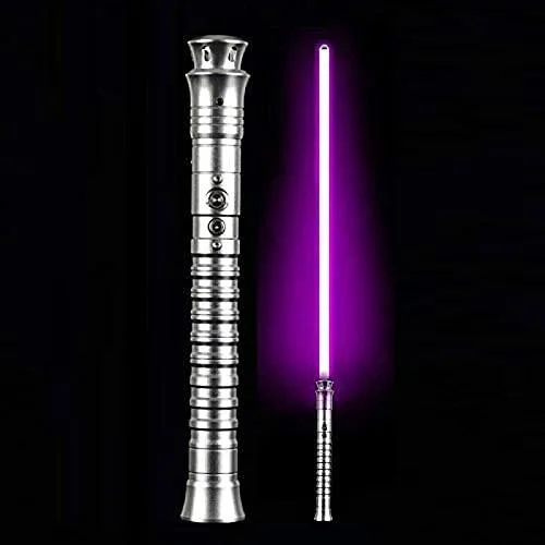 gengyouyuan gengyouyuan Force FX Lightsaber Silver Handle Purple Blade Dress-Up — product photo