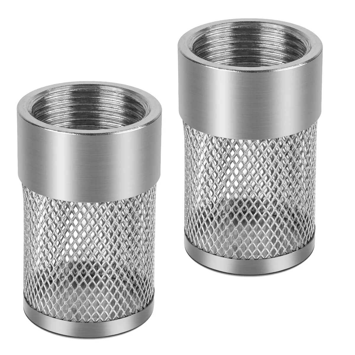  AUTO-VOX 25MM Garden Hose Suction Strainer 2PCS Bronze 304 Stainless Steel — product photo